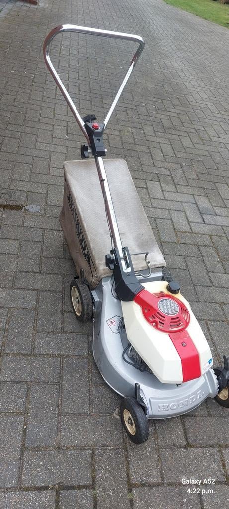 Honda grasmaaier, Ophalen