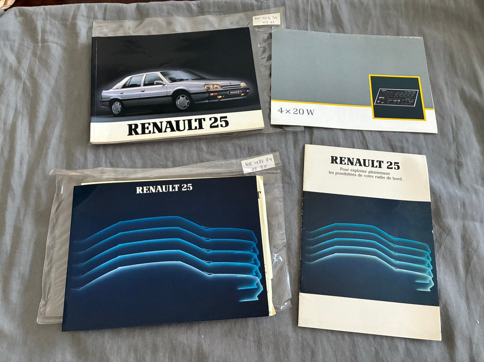 notice mode d'emploi Renault 25 r25, Ophalen