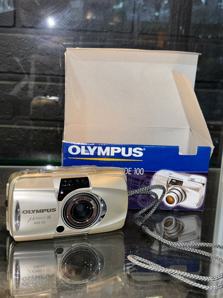 Appareil photo argentique Olympus μ[mju:]-III Wide 100, Olympus mju Ill wide 100, Olympus mju Ill wide 100, Ophalen of Verzenden