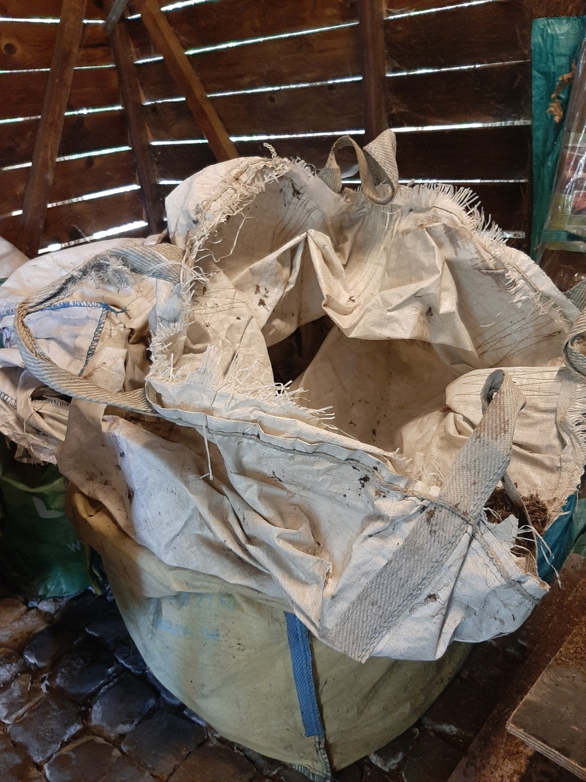 bigbags gratis, Ophalen