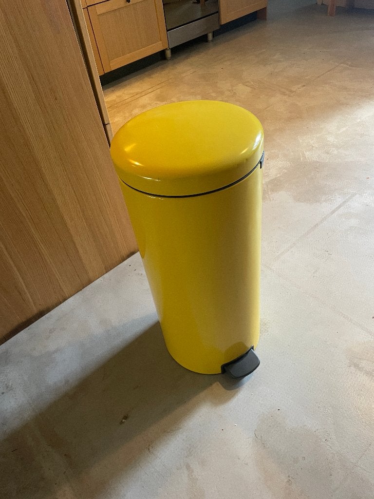 Grande poubelle Brabantia, À pédale, 40 litres ou plus, Enlèvement, Utilisé