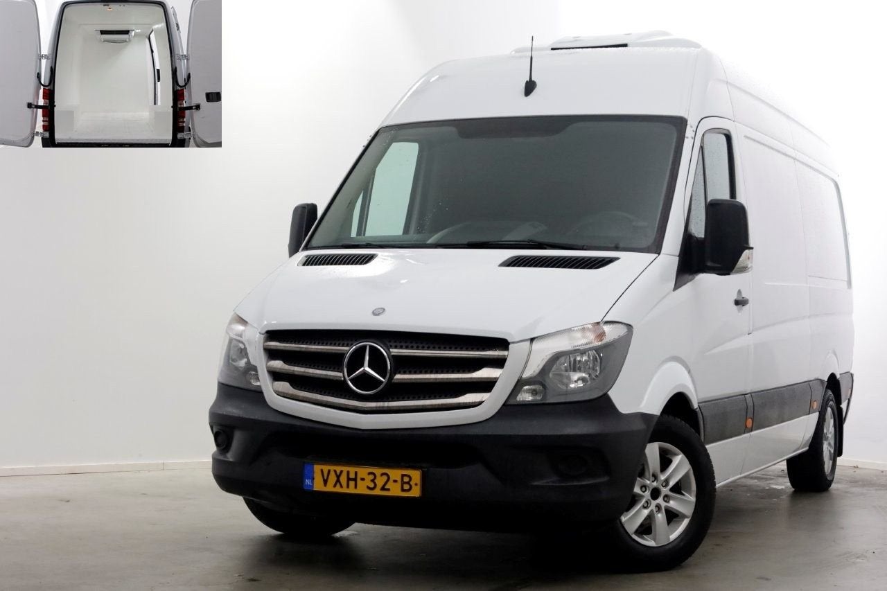 Mercedes-Benz Sprinter 313 CDI 130pk L2H2 Koelwagen 12V + 23, Auto's, Electronic Stability Program (ESP), Wit, Mercedes-Benz, Bedrijf