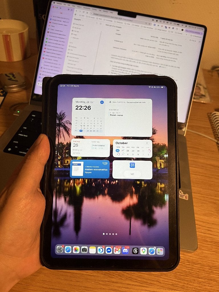 (in nieuwstaat/likenew) ipad mini 7 (a17 pro) 128gb, wifi, Ophalen, 8 inch, Zo goed als nieuw, 128 GB