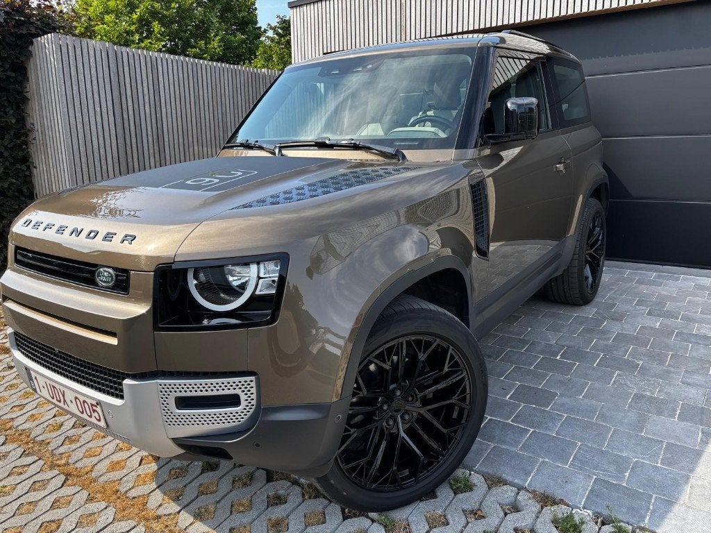 LAND ROVER DEFENDER D200 S Diesel 200PK IN PERFECTE STAAT!, Autos, Land Rover, Cuir, Achat, Phares entièrement LED, Entretenue par le concessionnaire