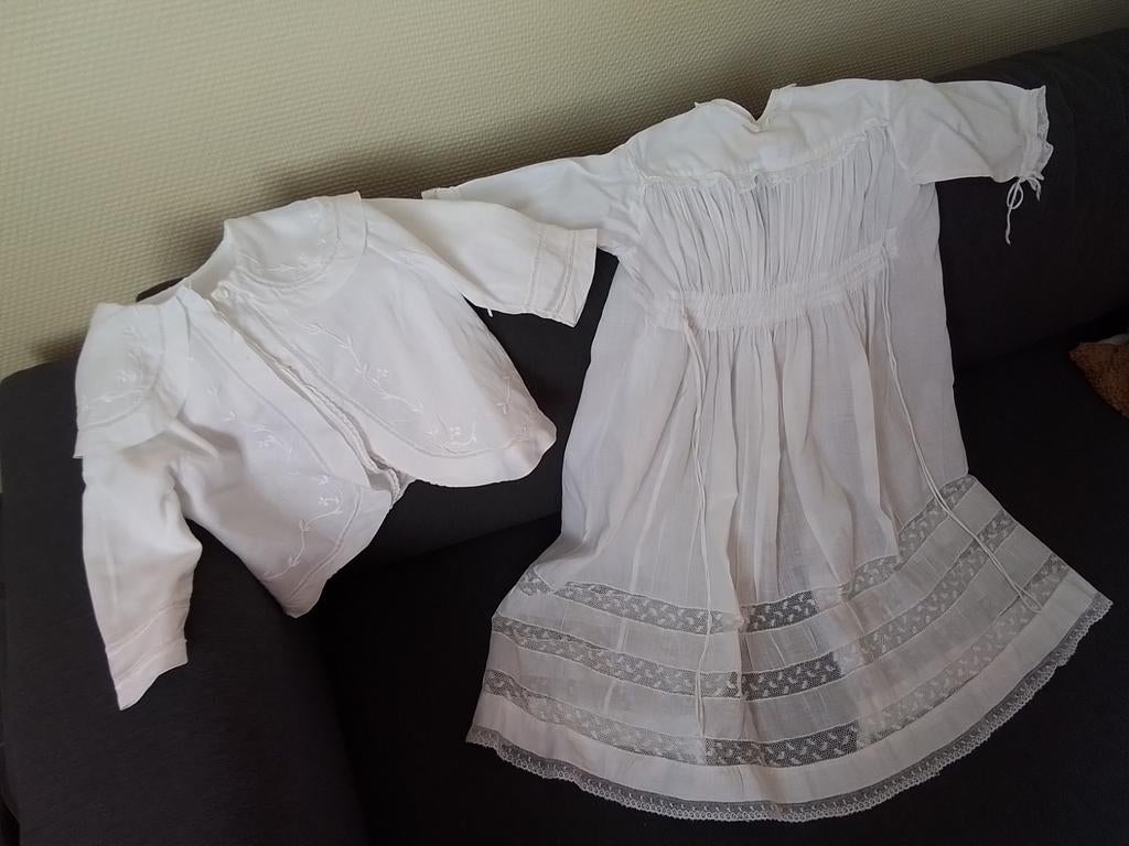 Robe de baptême et boléro de 1920, Enfants & Bébés, Enlèvement