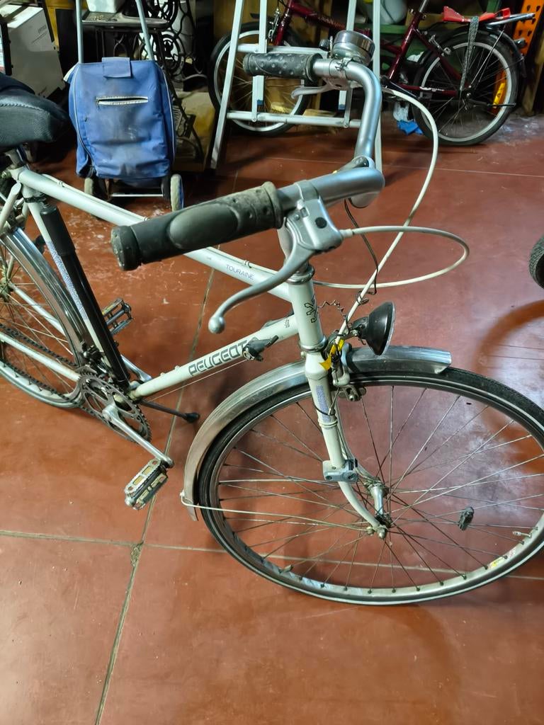 Herenfiets Peugeot, Ophalen
