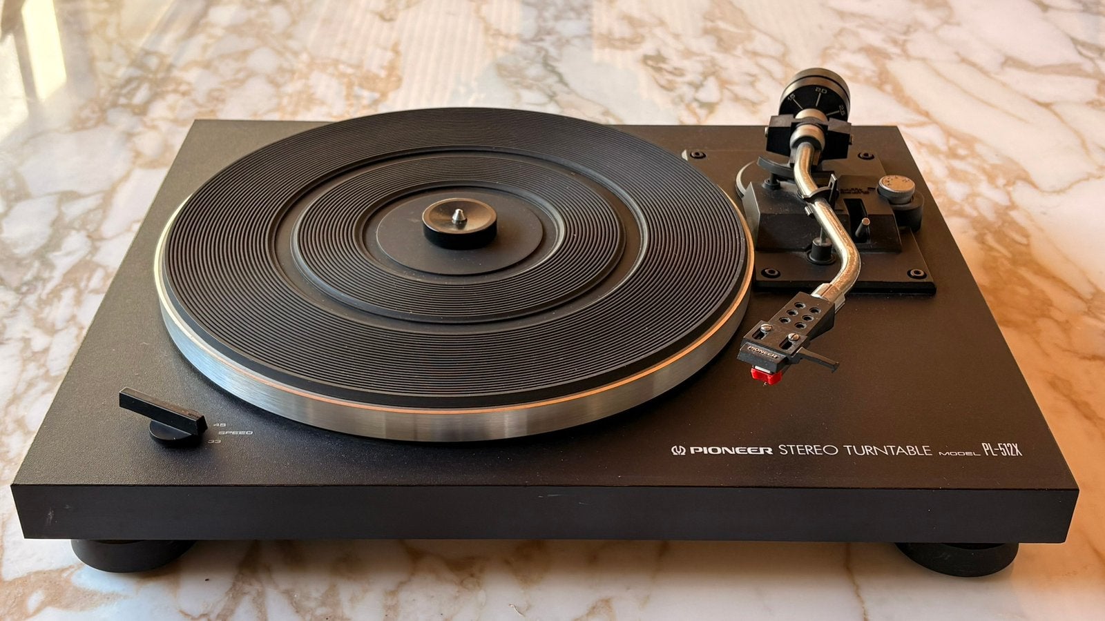Pioneer PL-512X draaitafel, Audio, Tv en Foto, Platenspelers, Gebruikt, Platenspeler, Pioneer, Ophalen