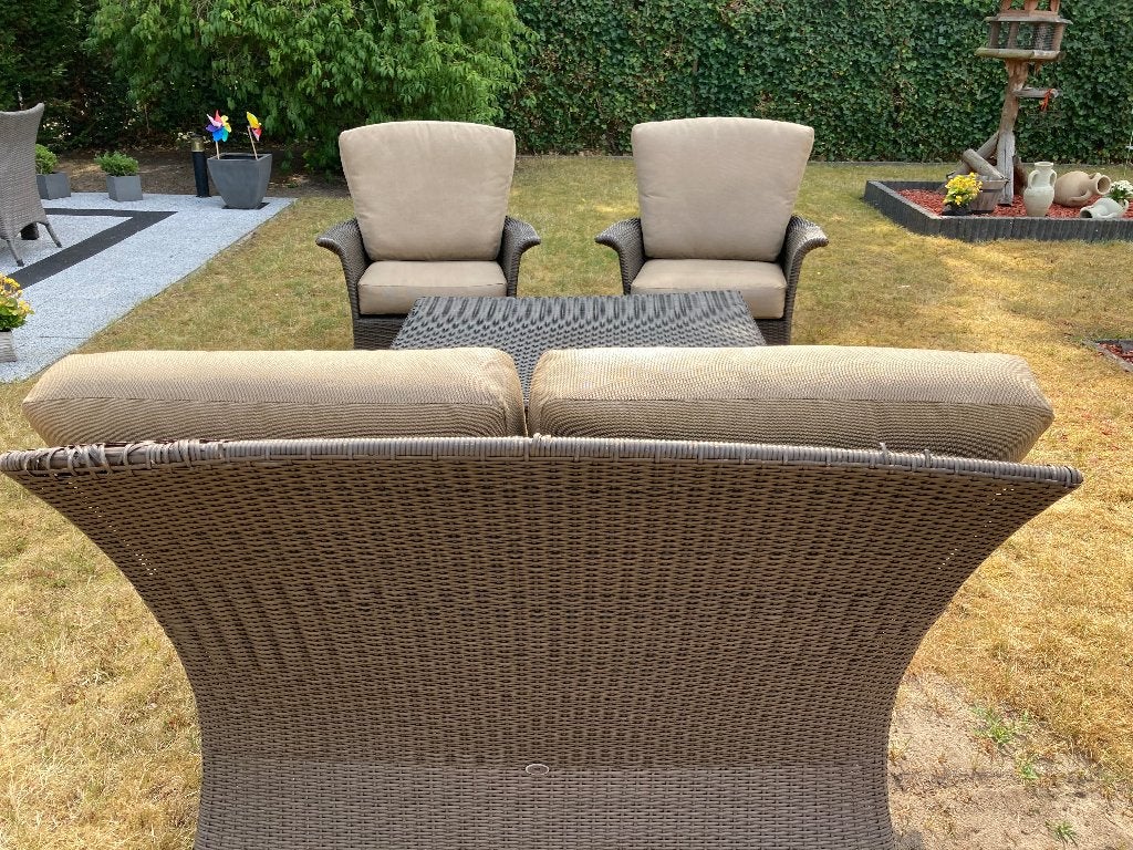 Tuinset, Rotin, Salons de jardin, Utilisé, Enlèvement