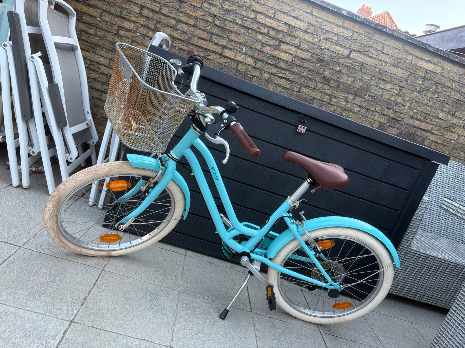 Meisjes fiets goede staat, Fietsen en Brommers, Fietsen | Meisjes, Ophalen, Zo goed als nieuw