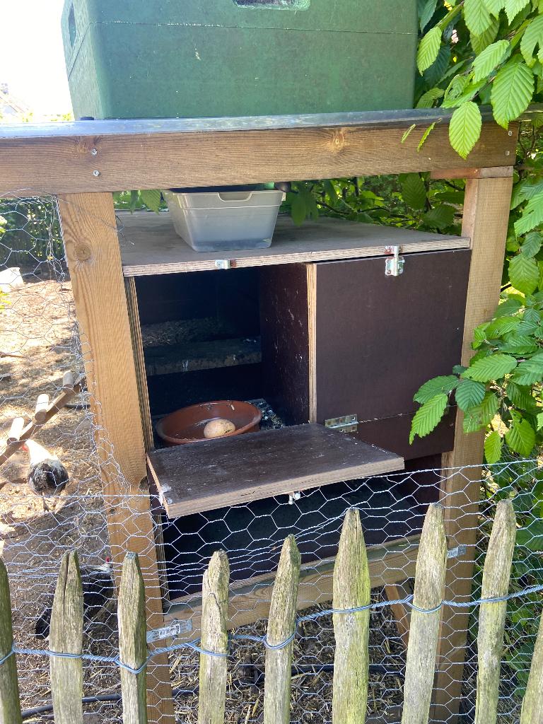 Kippenren, Dieren en Toebehoren, Ophalen, Zo goed als nieuw, Kippenhok of Kippenren