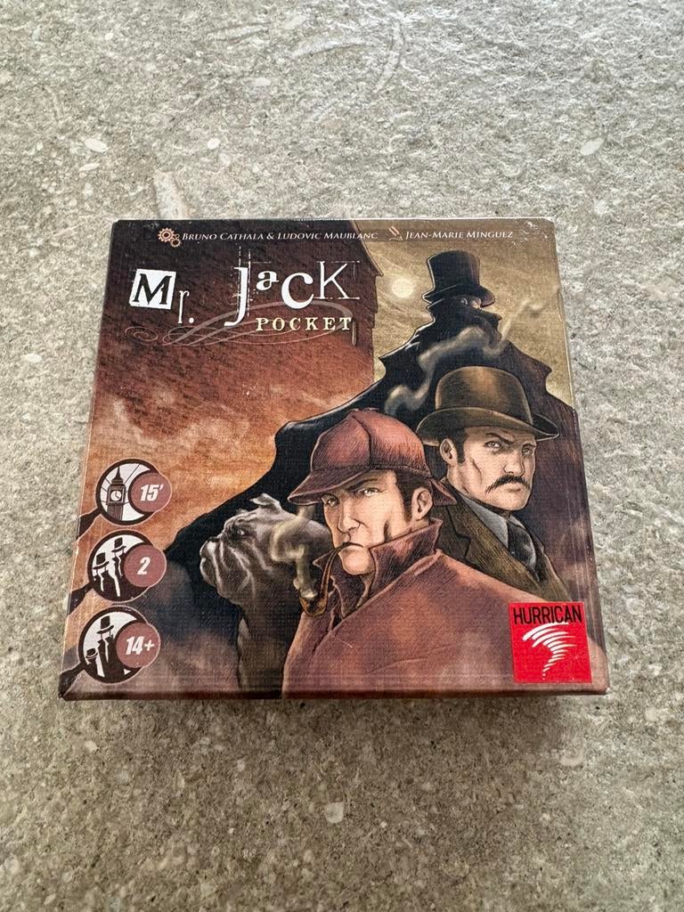 Mr Jack Pocket, Hobby en Vrije tijd, Een of twee spelers, Ophalen of Verzenden, Zo goed als nieuw