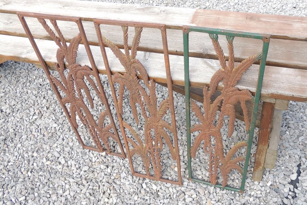 Ferronnerie déco jardin - les 3 pièces pour 30 euros, Antiquités & Art, Enlèvement