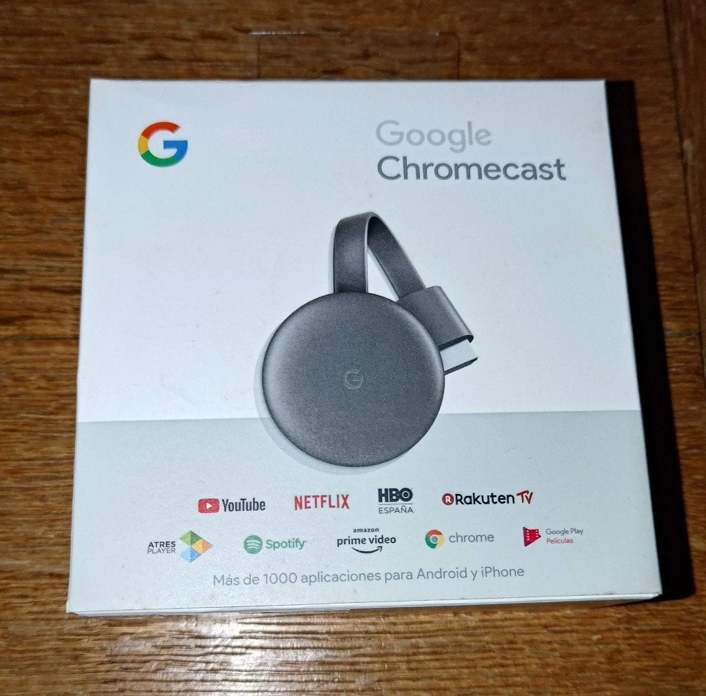 Chromecast V3 HDMI dans sa boite, TV, Hi-fi & Vidéo, Lecteurs multimédias, Comme neuf, Moins de 500 GB, HDMI, Enlèvement