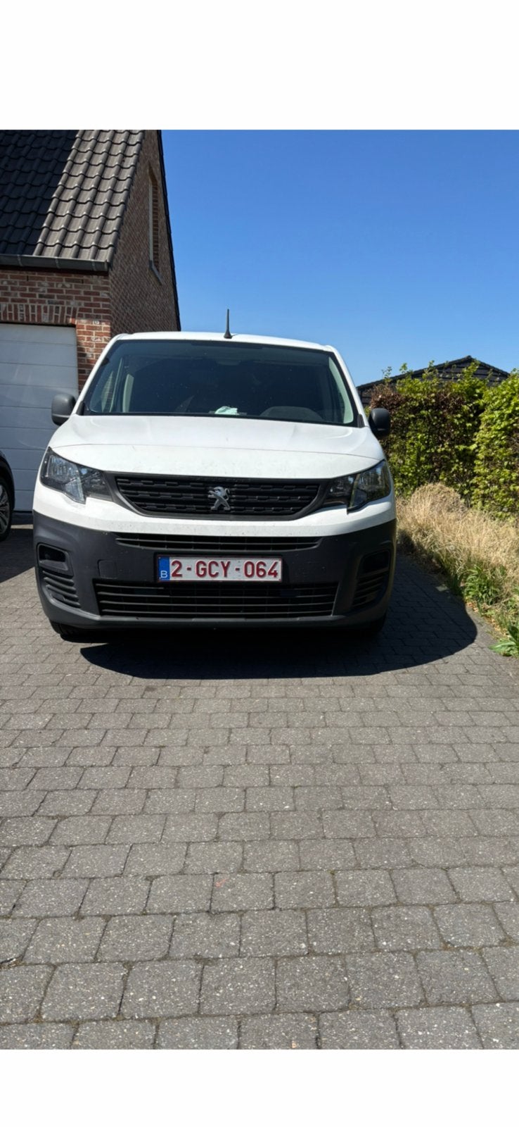 Peugeot Partner Hdi, Auto's, Bestelwagens en Lichte vracht, Voorwielaandrijving, Stof, 4 cilinders, Wit