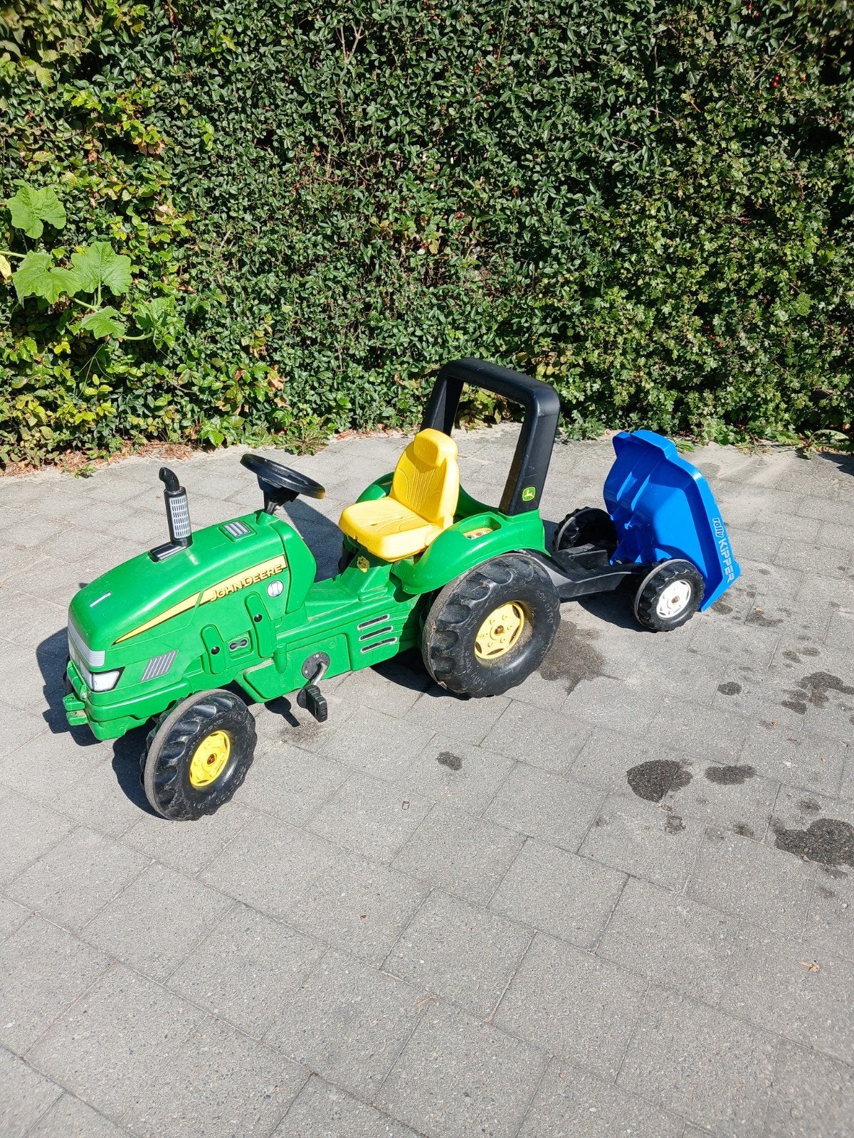 Rolly toys tractor, Kinderen en Baby's, Ophalen, Zo goed als nieuw, Overige merken, Met kar of aanhanger