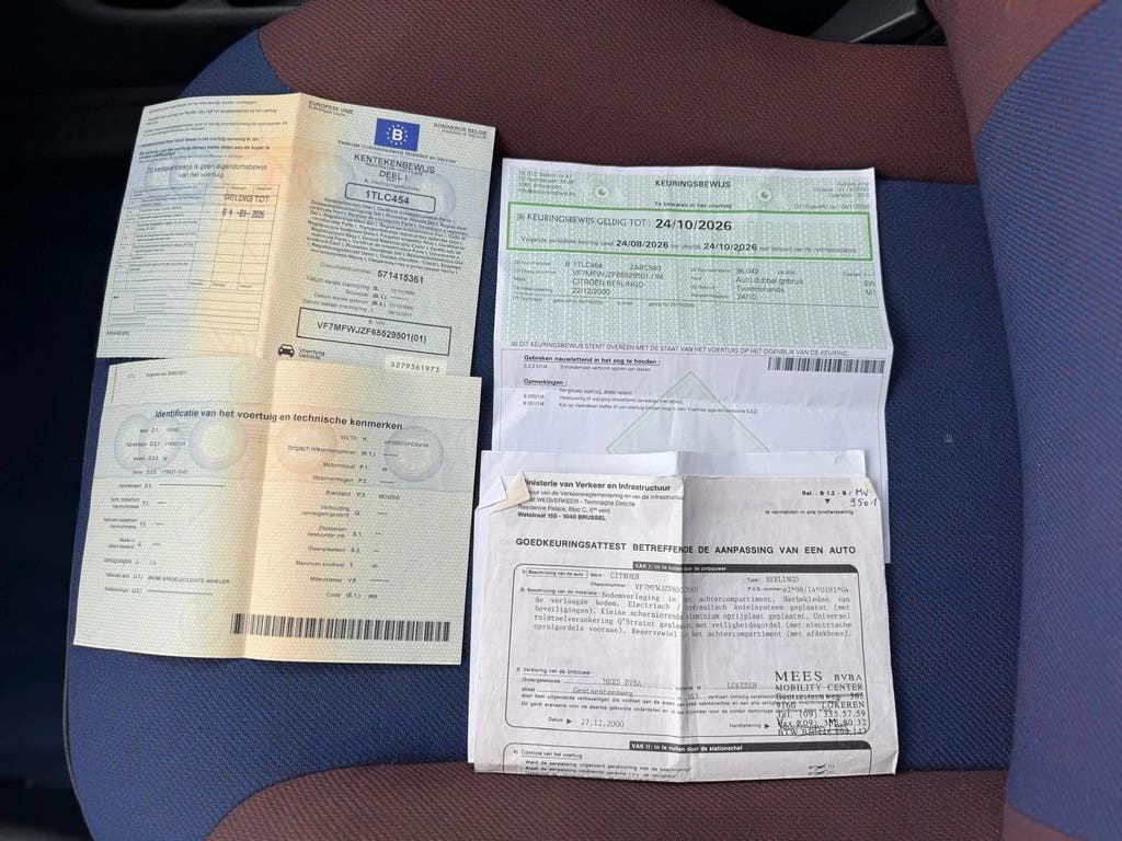 CITROEN BERLINGO /TPMR/ROLSTOEL/INVALIDE/VERLAAGDE BODEM, foto 12