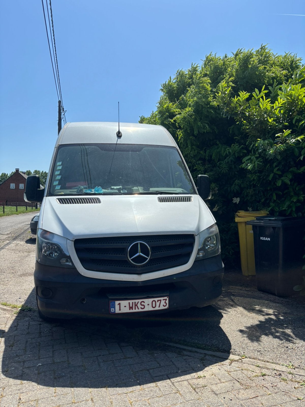 Mercedes Sprinter 314CDI 2017/12 Lengte 4 motorproblemen, Autos, Mercedes-Benz, Achat, Euro 6, Boîte manuelle, Diesel