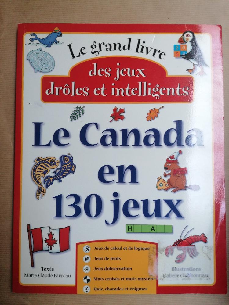 Le grand livre des jeux drôles et intelligents : le Canada, Livres, Enlèvement ou Envoi, Utilisé