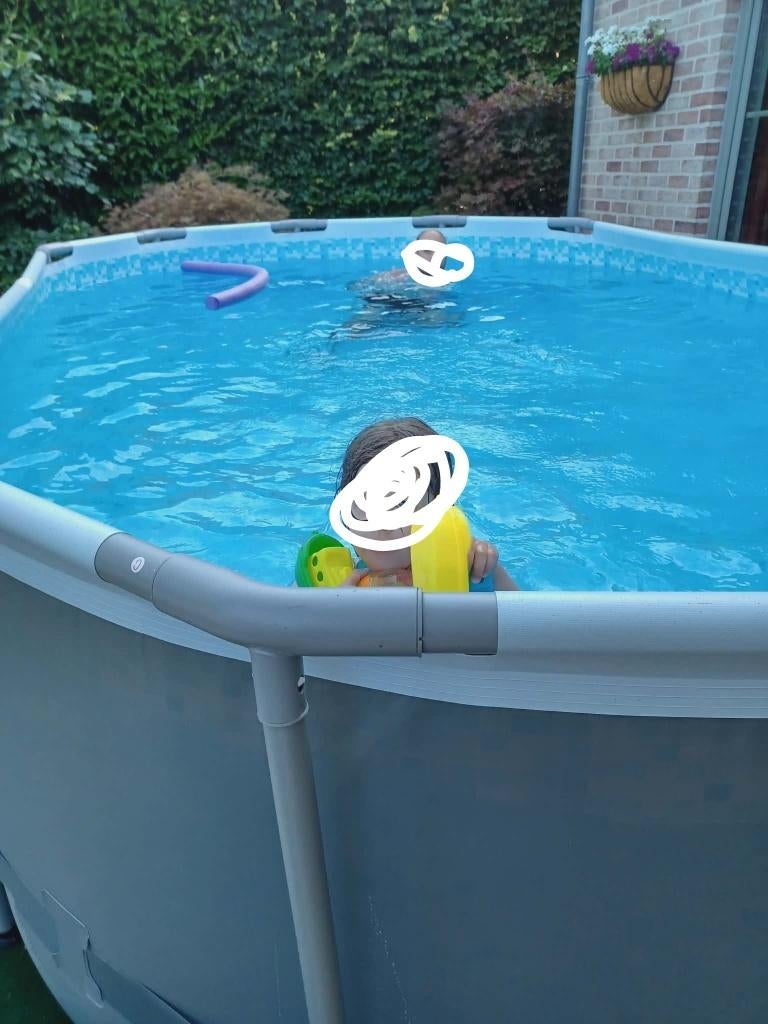 piscine, Enlèvement, Comme neuf, Ovale