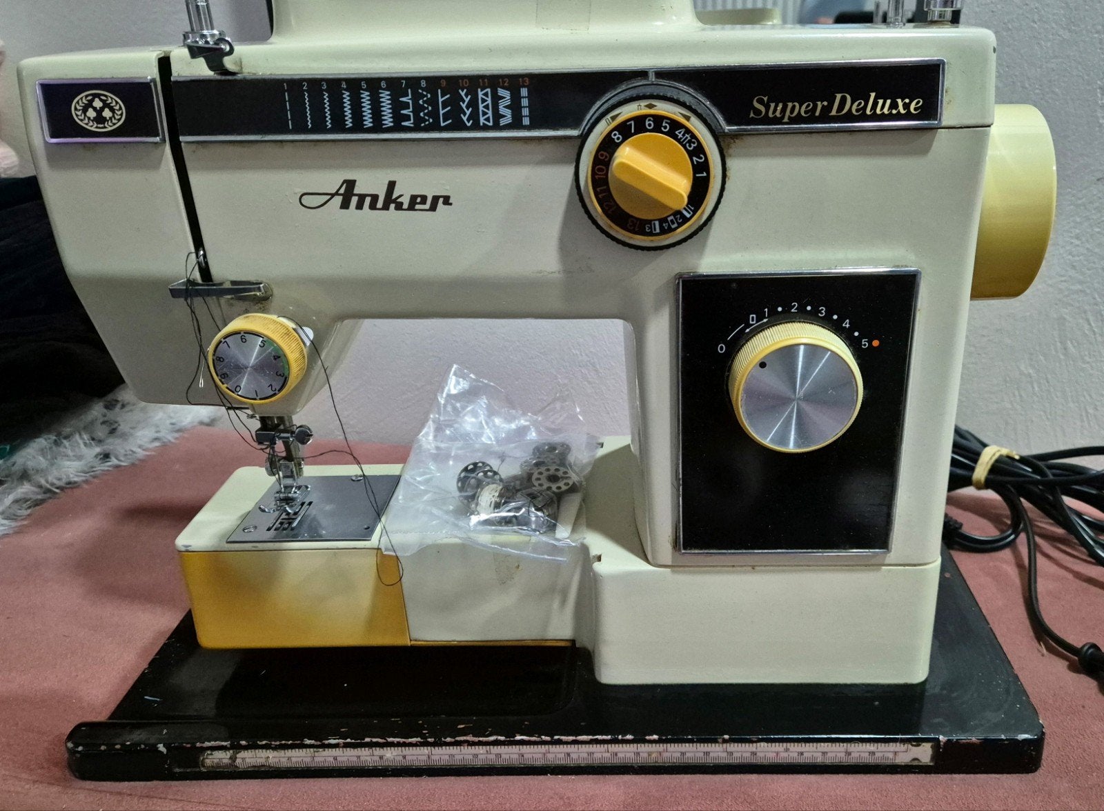 Naaimachine Anker, Hobby en Vrije tijd, Naaimachines en Toebehoren, Ophalen of Verzenden, Zo goed als nieuw, Naaimachine