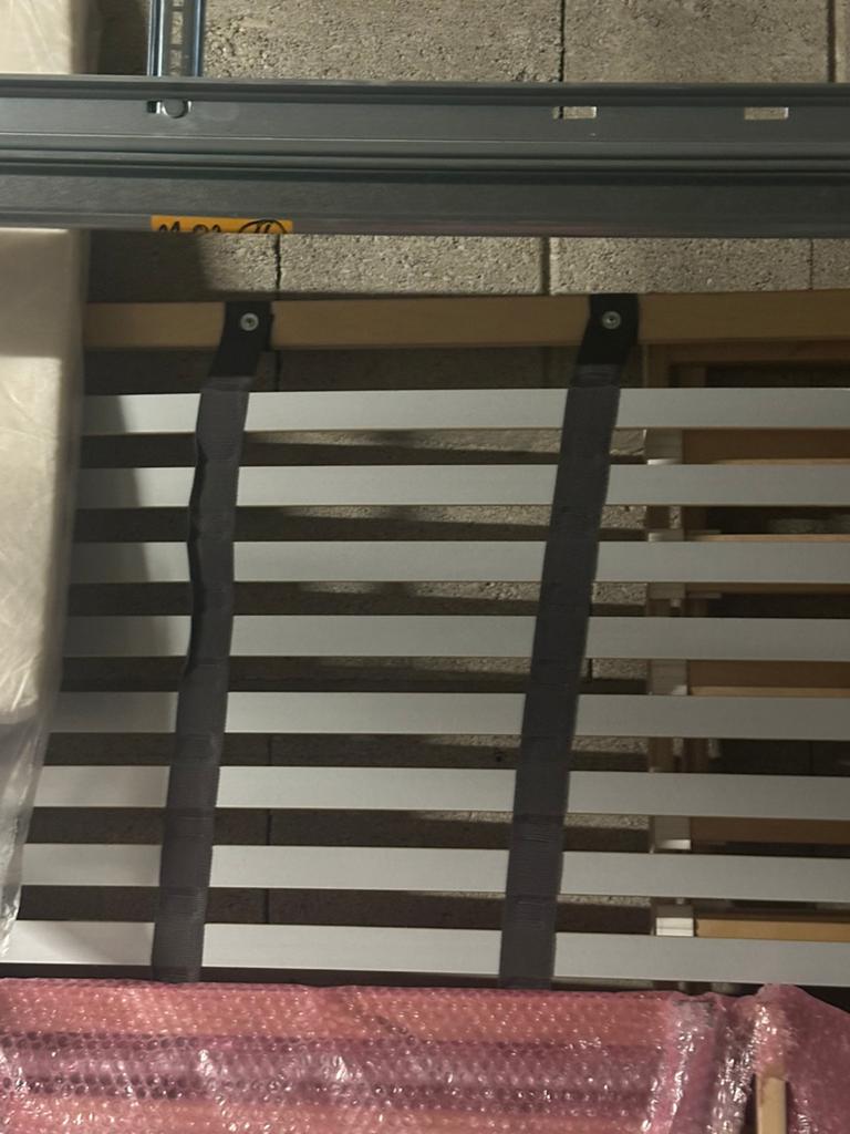 1 sommier a latte de 90x200 cm, Enlèvement, Comme neuf, Sommier