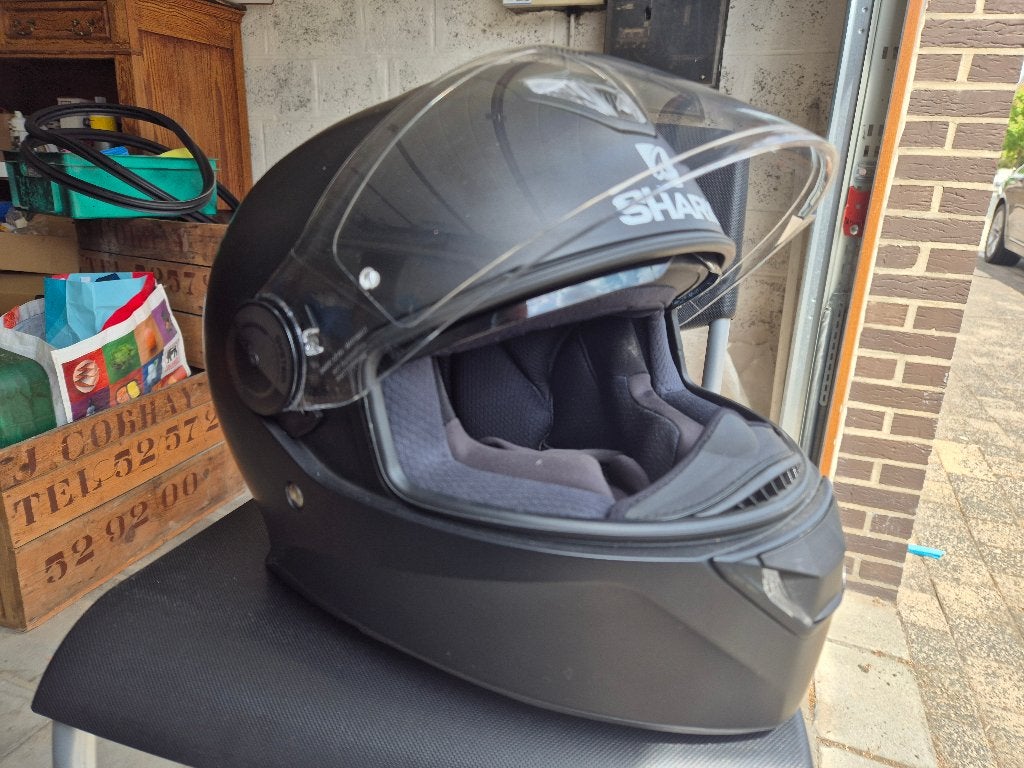 Casque moto Shark Skwal excellent état, Seconde main, Enlèvement, Hommes, L