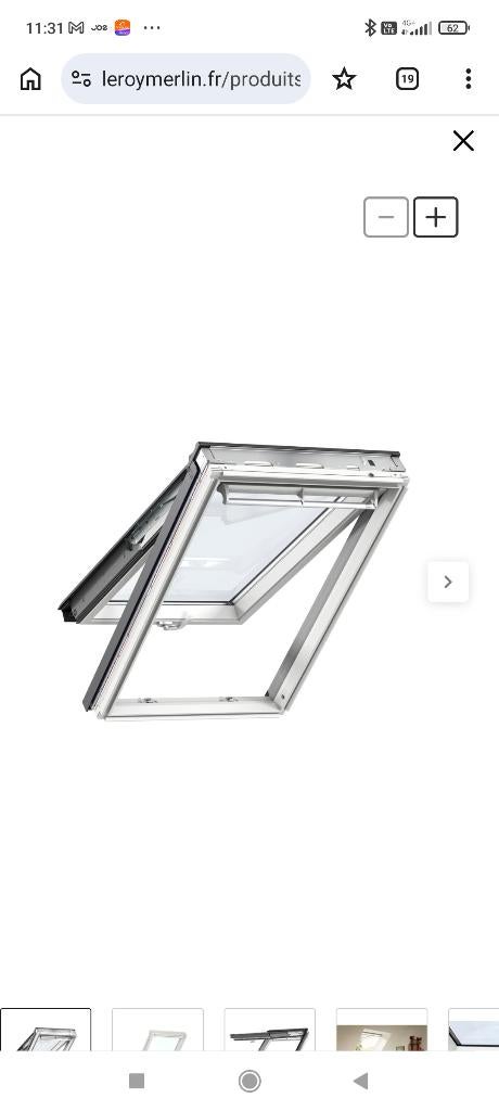 Velux, Doe-het-zelf en Bouw, Ophalen, Minder dan 80 cm, 80 tot 120 cm, Nieuw