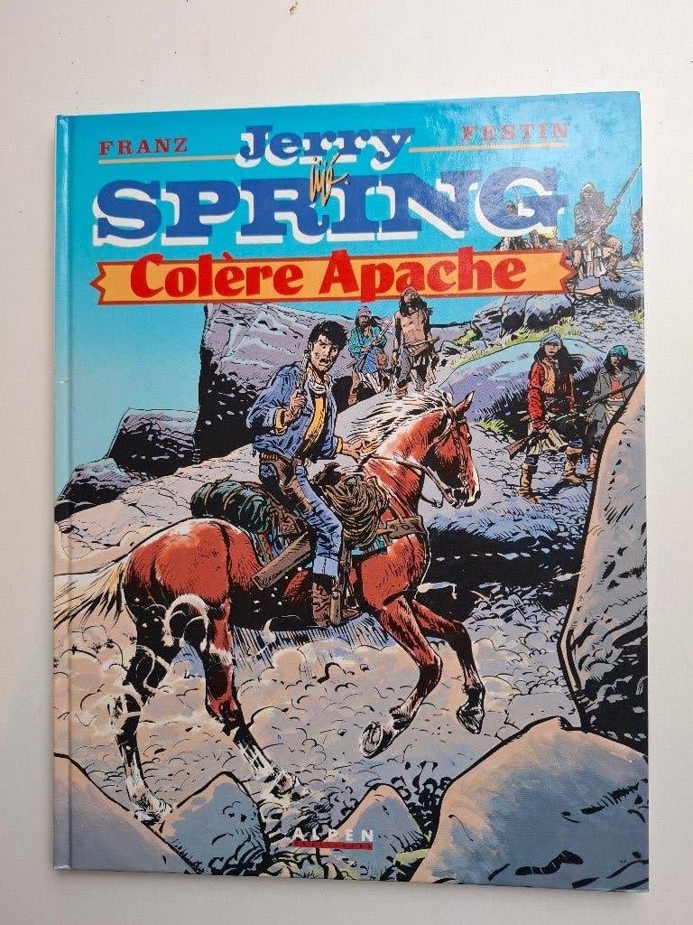 JERRY SPRING TOME 22 "COLERE APACHE" EO 1990, Livres, Une BD, Enlèvement ou Envoi, Comme neuf
