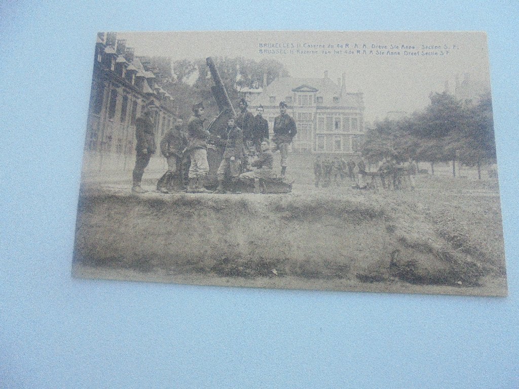 brussel- kazerne ste anne dreef sectie 5F, Verzenden, 1920 tot 1940, Ongelopen, Brussel (Gewest)