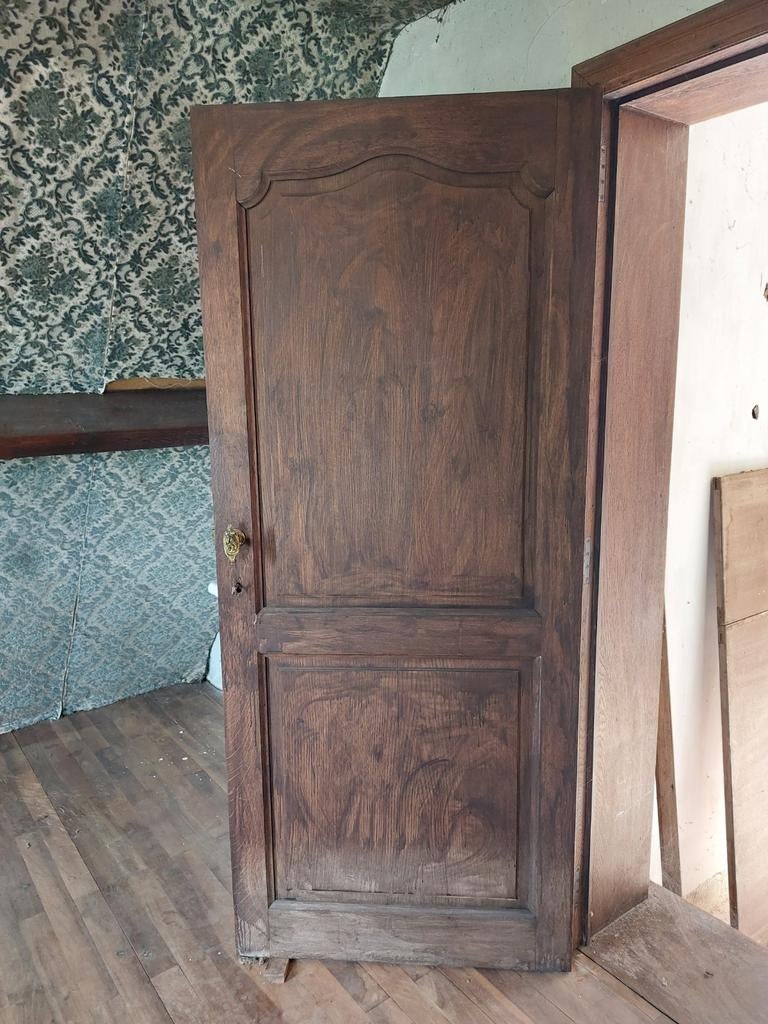 Oude  houten deur, Doe-het-zelf en Bouw, Deuren en Vliegenramen, Ophalen