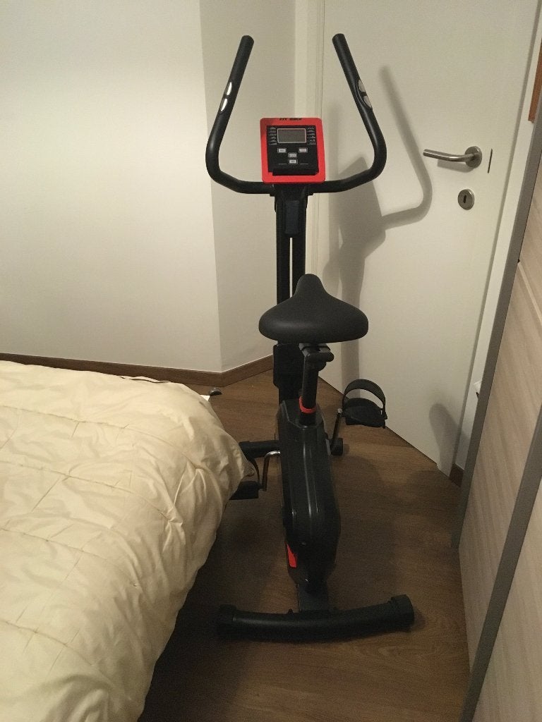 Stationaire fiets, Ophalen, Zo goed als nieuw, Metaal, Benen