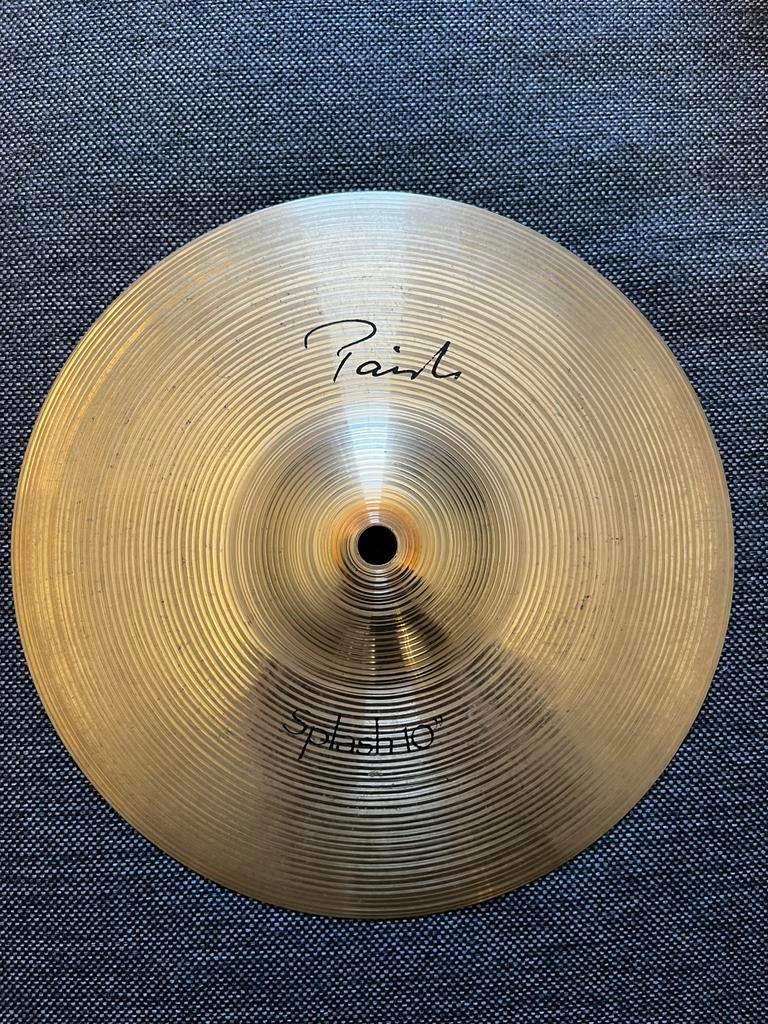 PAISTE Signature splash 10 inch HIGH-END, Musique & Instruments, Batteries & Percussions, Utilisé, Autres marques, Enlèvement