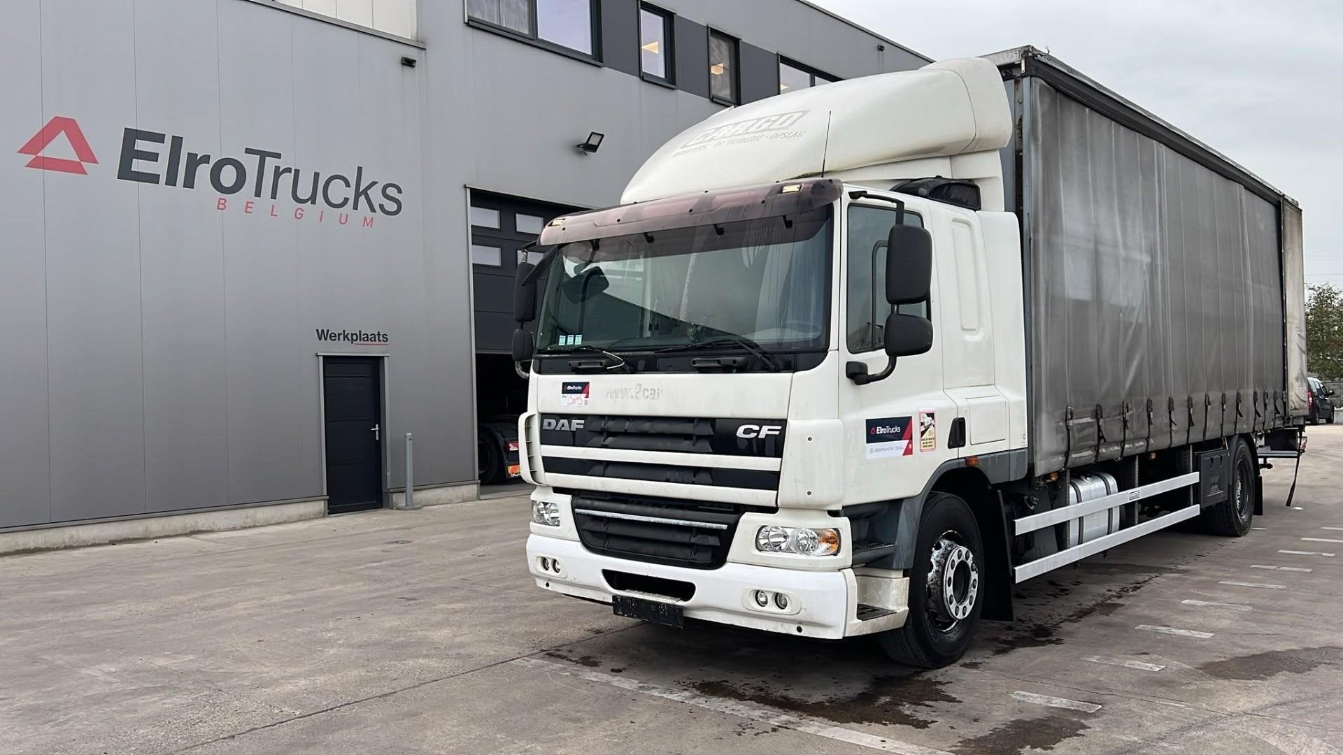 DAF CF 65.220 (BELGIAN TRUCK / CAMION BELGE) EL25645, Auto's, Automaat, Euro 5, Achterwielaandrijving, Overige kleuren
