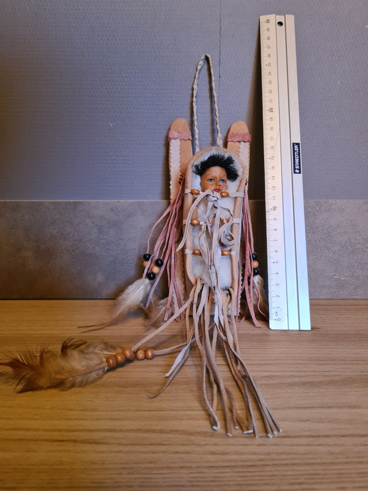 indianen baby, Ophalen of Verzenden, Zo goed als nieuw, Natuurlijk materiaal