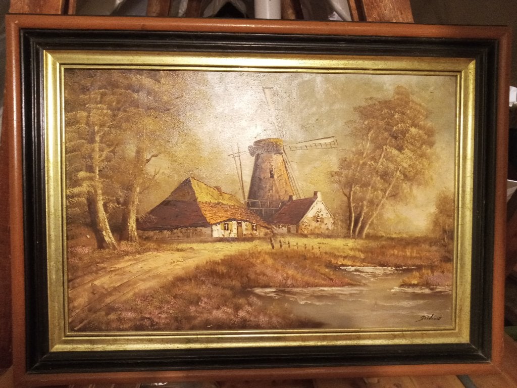 tableau 107x78   75 euro, Antiquités & Art, Enlèvement