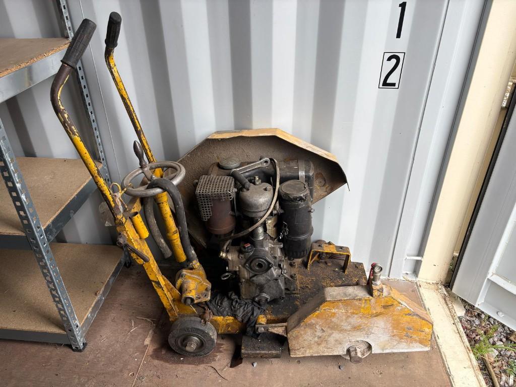Découpeuse à Asphalte WaKra Trennmaschine KF6, Enlèvement, Utilisé