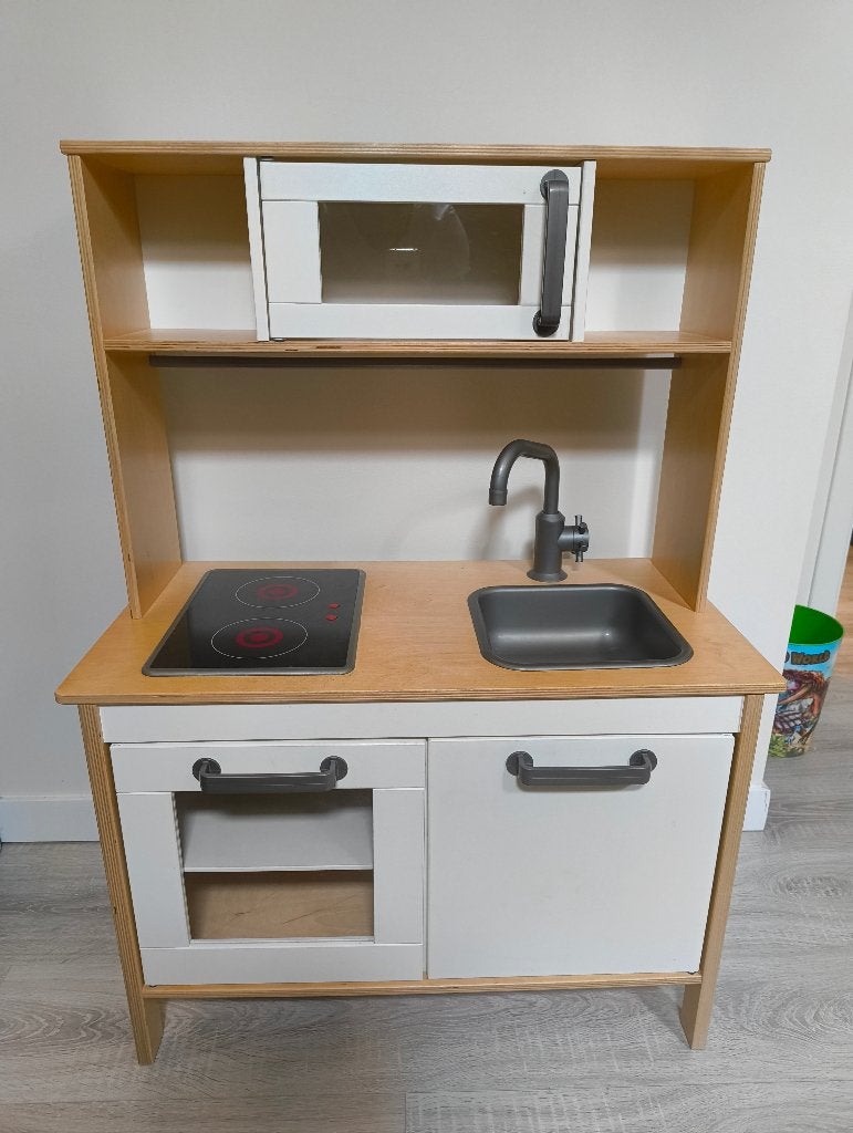 Ikea speelgoedkeuken + extra's, Enlèvement, Utilisé, Bois, Jouer à la cuisine