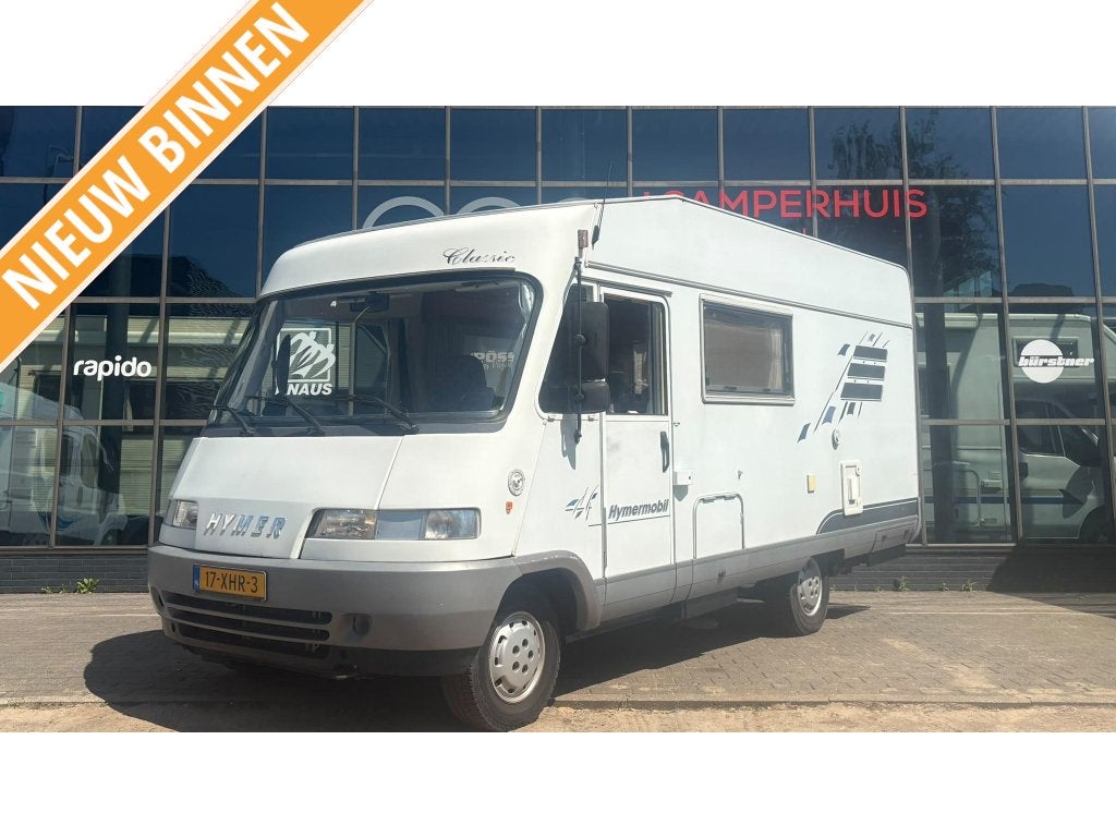 Hymer B 584 Airco,Hefbed,137DKM!, Ringverwarming, Koelkast, Bedrijf, Tot en met 3