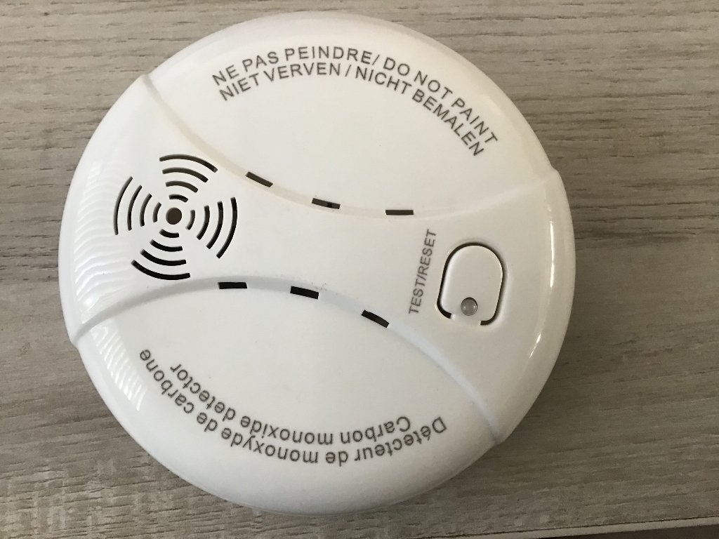 Koolmonoxide melder, Bricolage & Construction, Systèmes d'alarme, Enlèvement ou Envoi, Comme neuf, Autres types