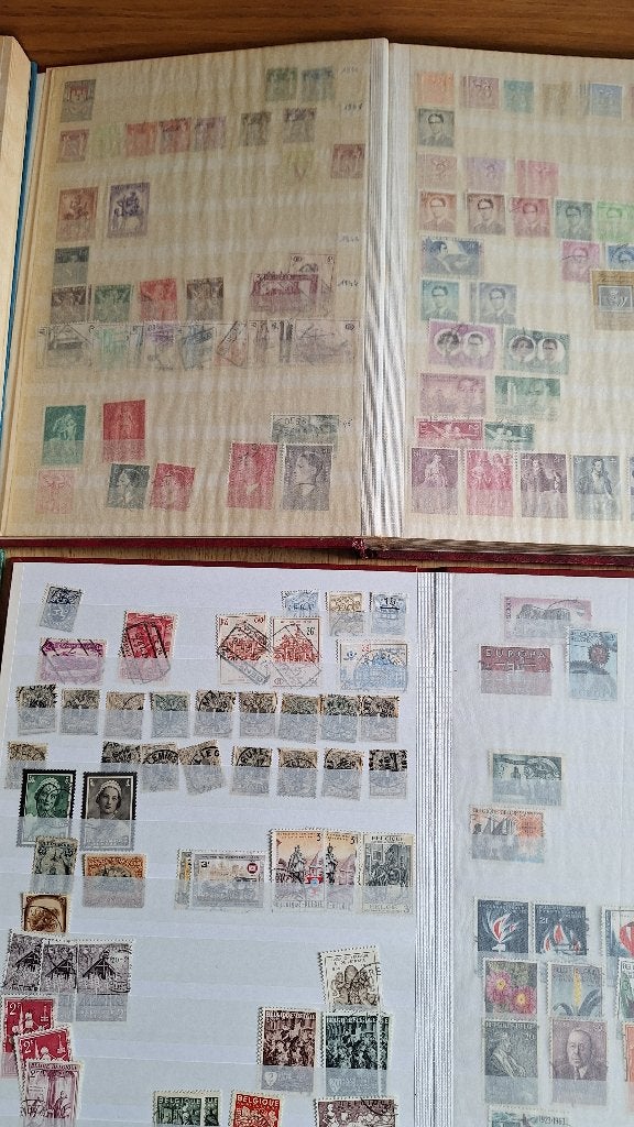 Postzegelverzameling, Timbres & Monnaies, Enlèvement ou Envoi