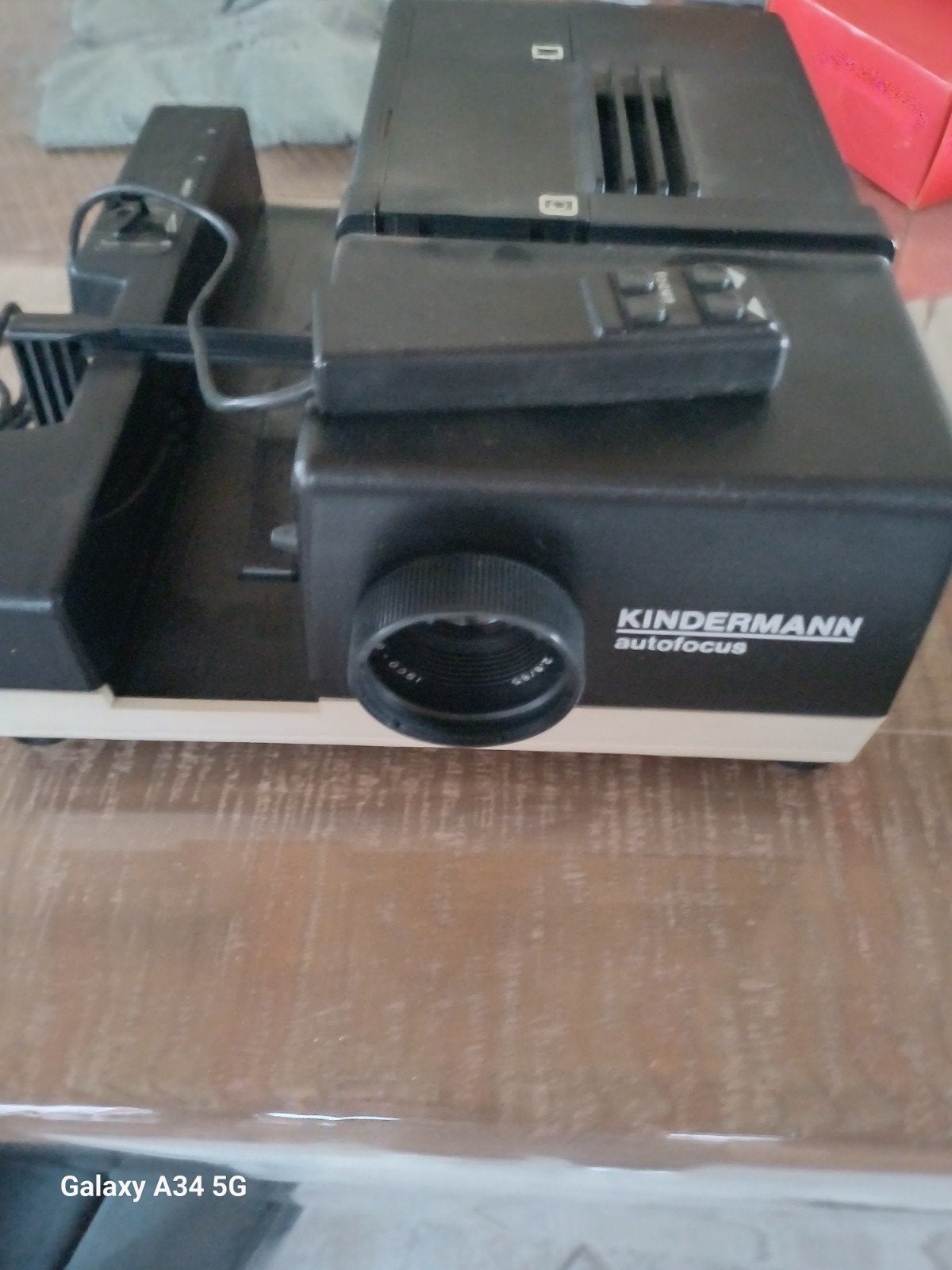 Dia projectie van Kindermann, Enlèvement, Utilisé