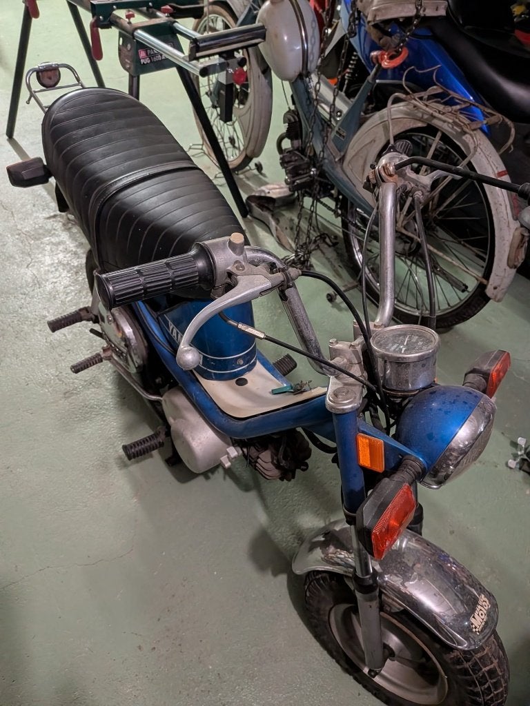 Chappy, Yamaha, Classe B (45 km/h), Enlèvement, 50 cm³