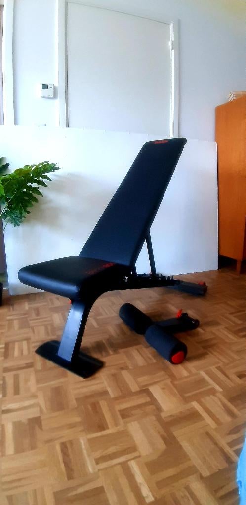 Fitness halter bank bench 900, Sport en Fitness, Ophalen, Gebruikt, Benen, Fitnessbank