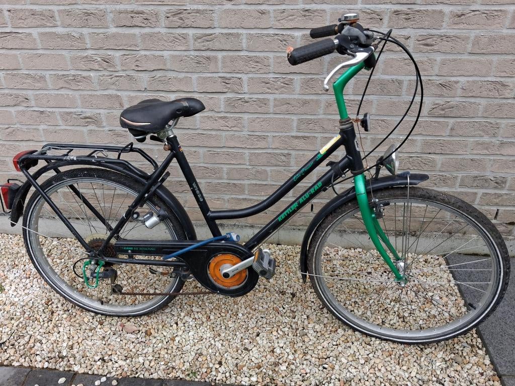 Kettler alu City Cruiser damesfiets 7 versnellingen, Gebruikt, Velgrem, Versnellingen, Ophalen