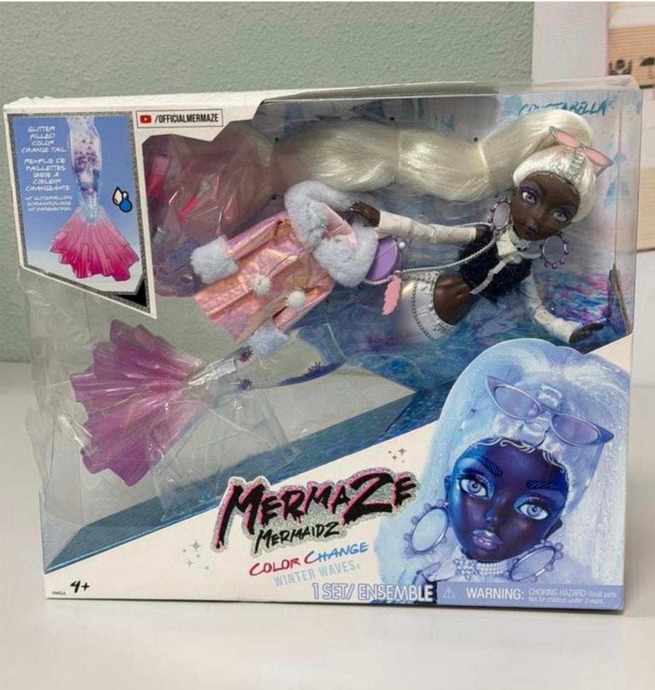 Mermaze Mermaidz Winter Waves Crystabella Pop - endommagée, Enlèvement ou Envoi, Neuf