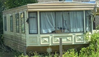 Stacaravan eventueel met levering, Caravans en Kamperen, Stacaravans