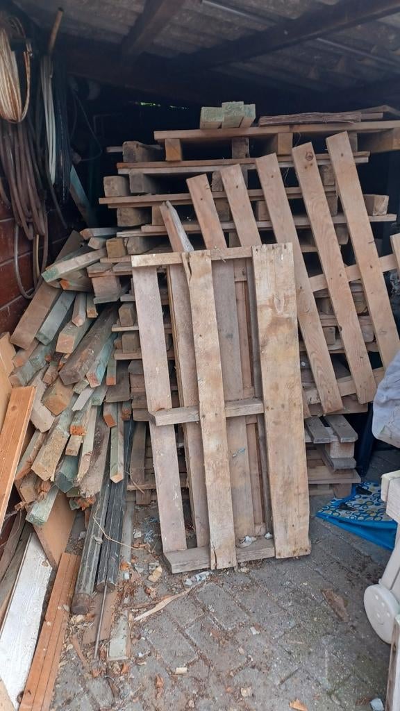 Palletten hout, Doe-het-zelf en Bouw, Hout en Planken, Ophalen