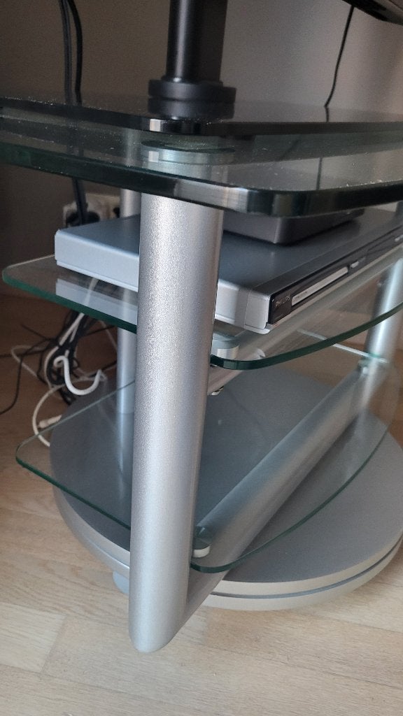 Tv meubel, Huis en Inrichting, Kasten |Televisiemeubels, Ophalen, Gebruikt, Overige houtsoorten, Modern