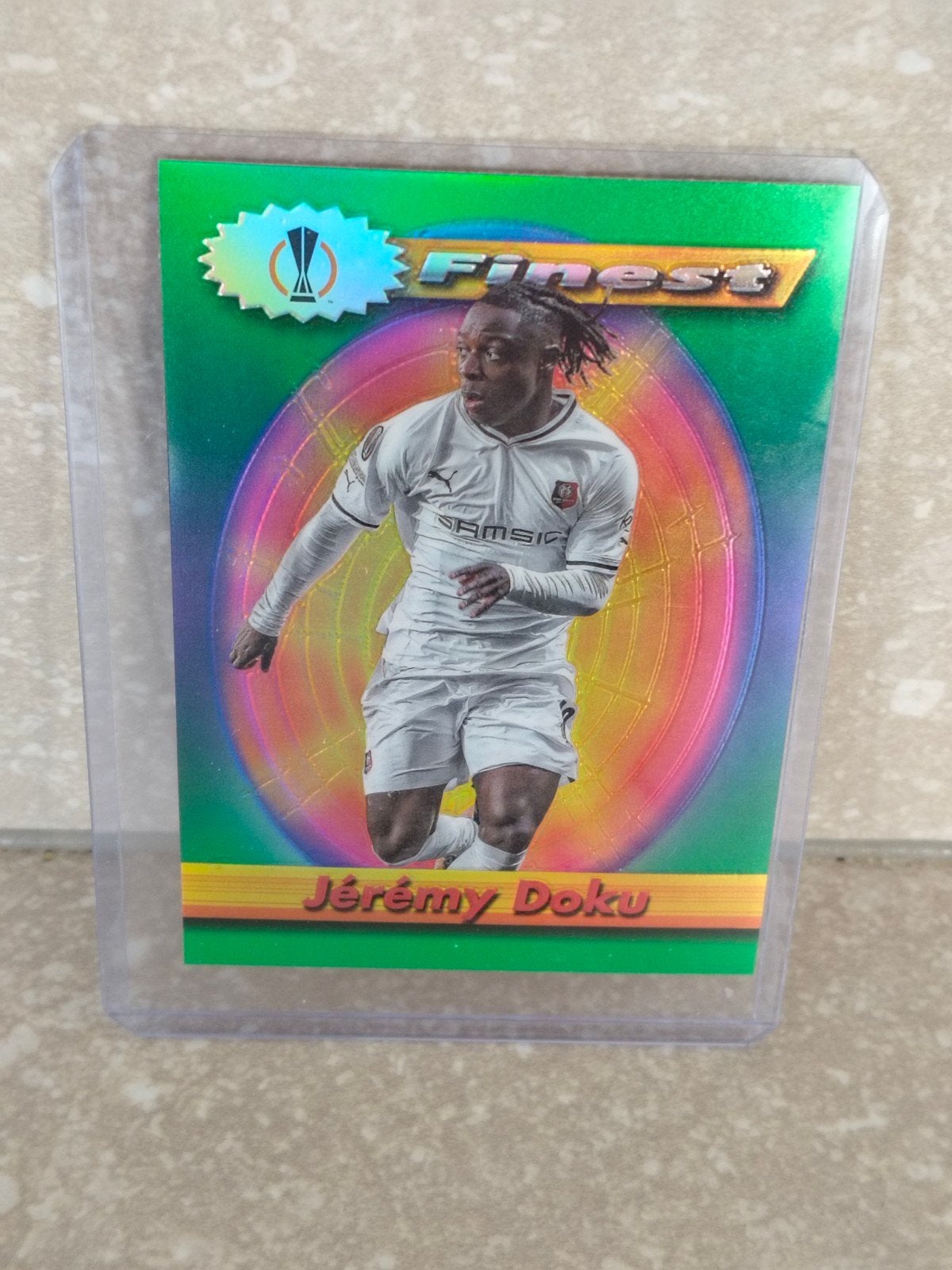 Jeremy Doku topps finest Stade Rennes, Enlèvement ou Envoi