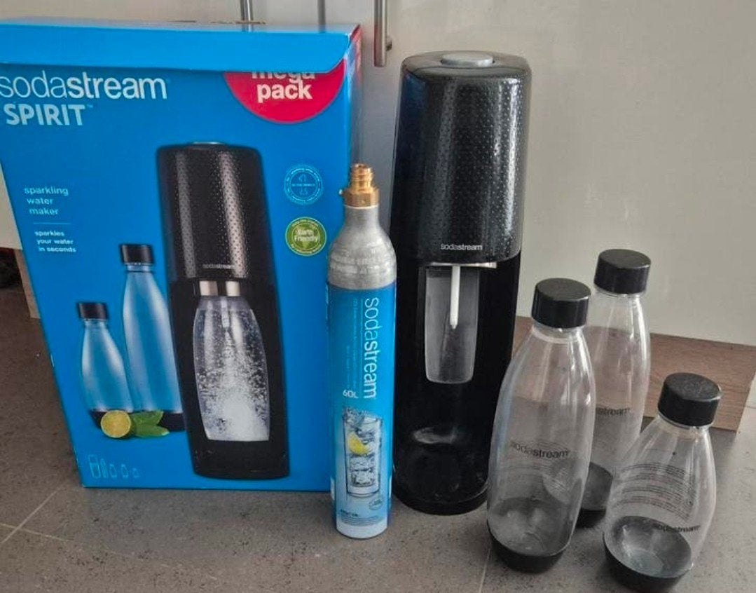 Sodastream Spirit, Ophalen